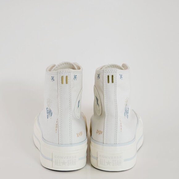 Converse CTAS Hi Lift Tiny Tattoos Women's Platform Sneakers A07135C NWT - Picture 5 of 6